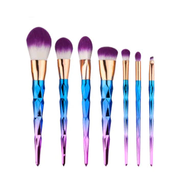 Luxury 7-Piece Professional Makeup Brush Set