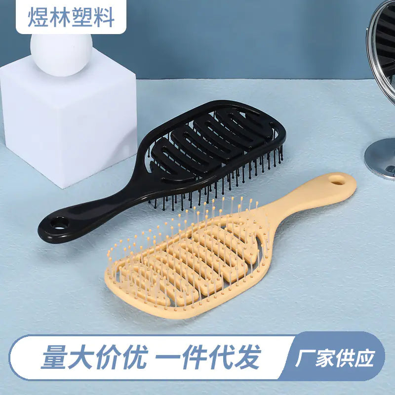 Home Use Curly Hair Styling Massage Comb