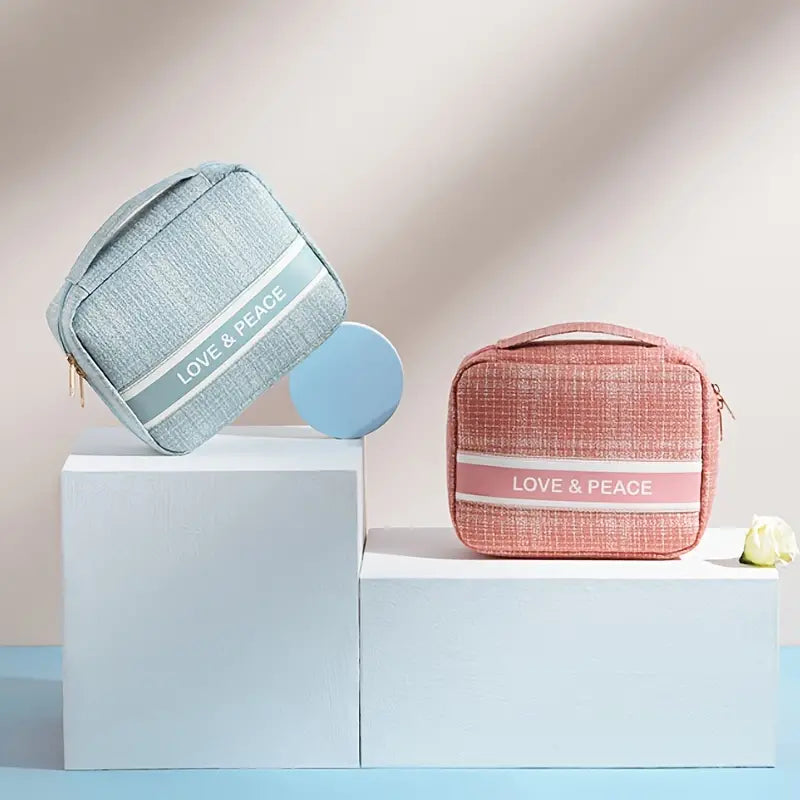 Plaid Chic Travel Cosmetic Case