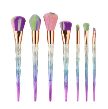 Luxury 7-Piece Professional Makeup Brush Set
