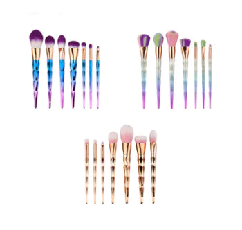 Luxury 7-Piece Professional Makeup Brush Set
