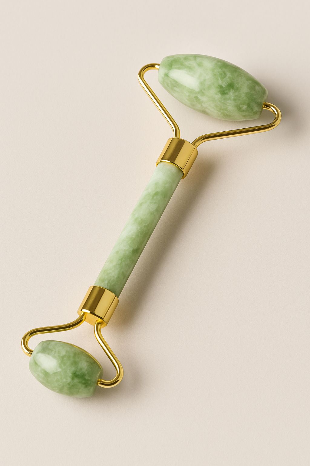 110g Xiu Yu White Jade Facial Roller Gua Sha Set