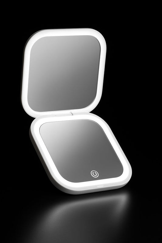 Handheld Folding Beauty Makeup Mirror