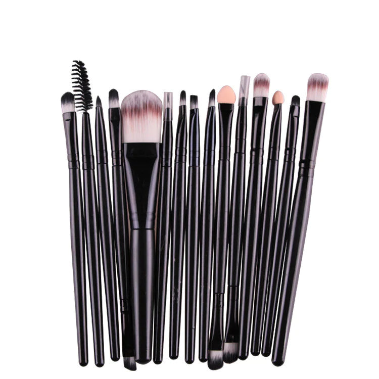 Luxury 15-Piece Professional Makeup Brush Set