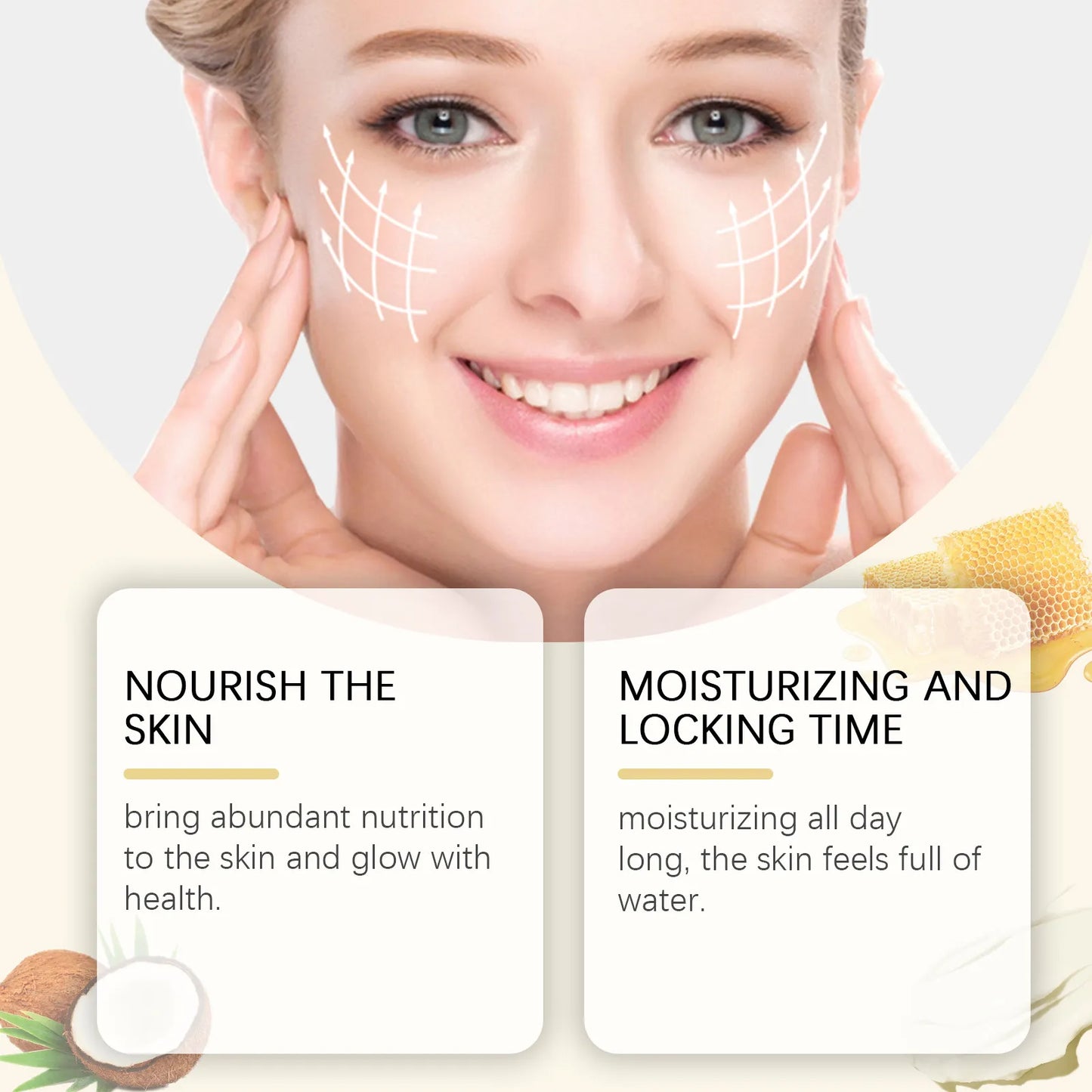 OUHOE Tallow Honey Skin Moisturizing Cream