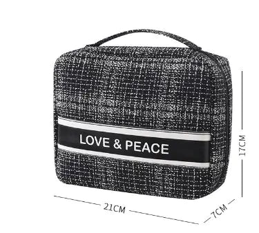 Plaid Chic Travel Cosmetic Case