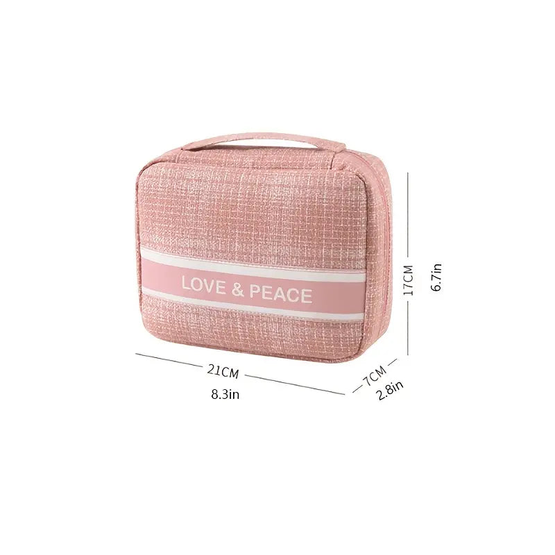 Plaid Chic Travel Cosmetic Case