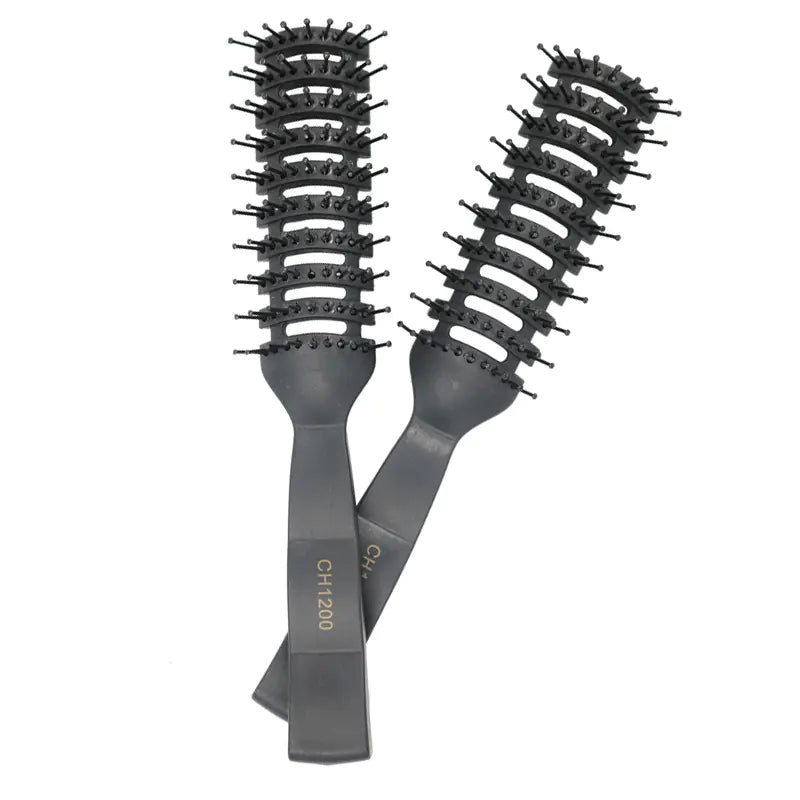 Ribbed Hair Comb for Men and Boys - Salon Styling Tool