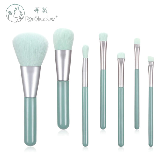 Mini Grape Makeup Brush Set with 7 Brushes