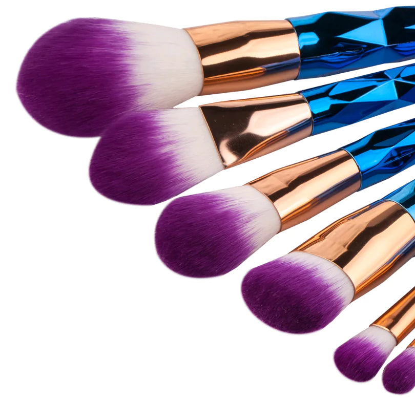 Luxury 7-Piece Professional Makeup Brush Set