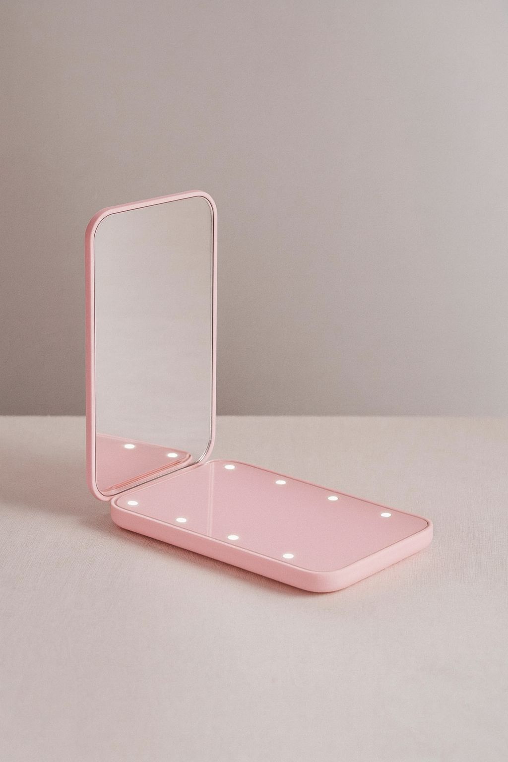 GlowFold LED Makeup Mirror