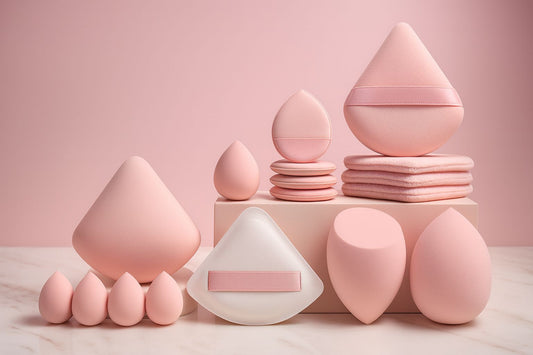 Spa Face Care Headband & Mini Makeup Sponge Set