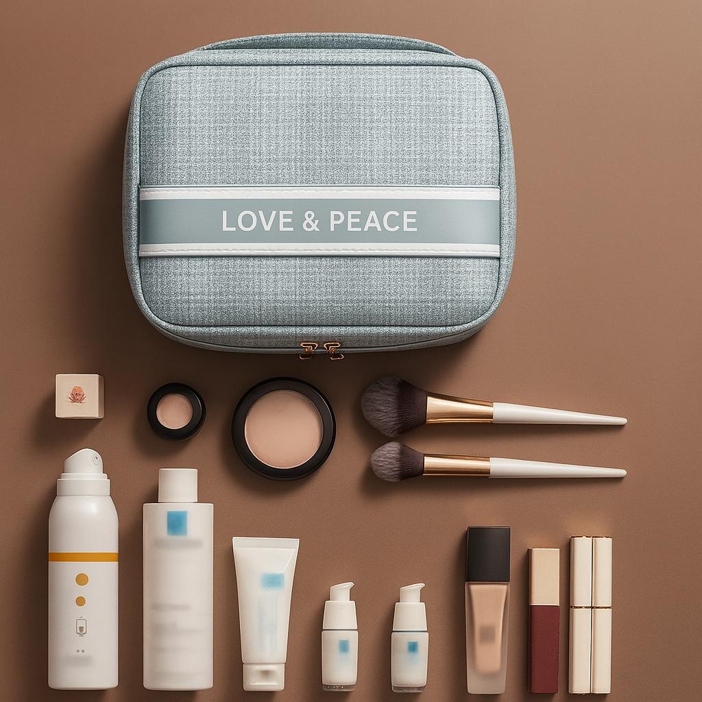 Plaid Chic Travel Cosmetic Case