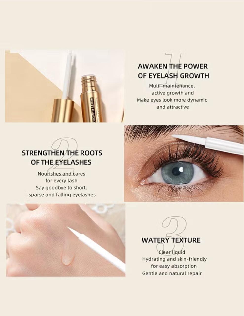 QIBEST Lengthening and Curling Mascara Serum