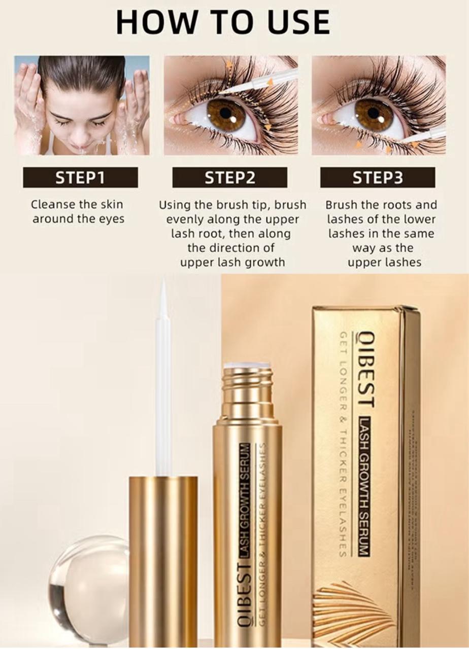 QIBEST Lengthening and Curling Mascara Serum