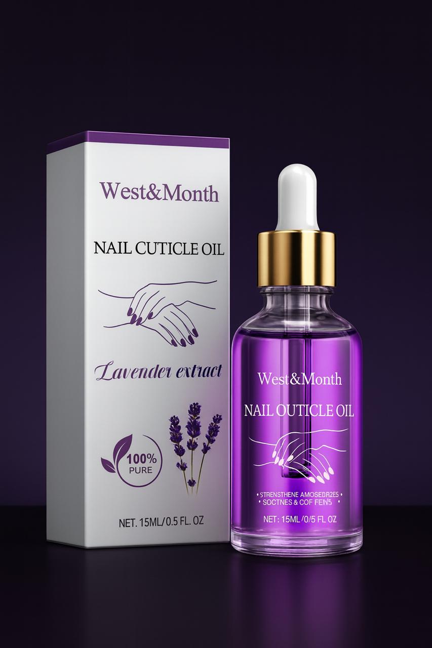 West&Month Nail Strengthening Oil for Healthy Nails