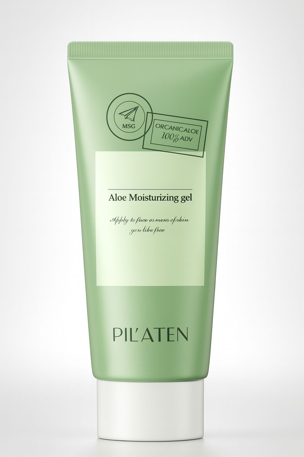 Aloe Gel for Face Moisturizing and Refreshing Care