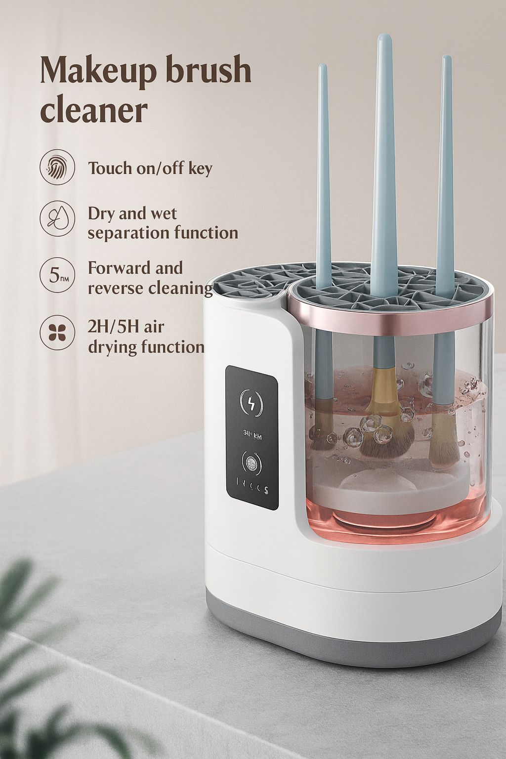Electric Makeup Brush Cleaner