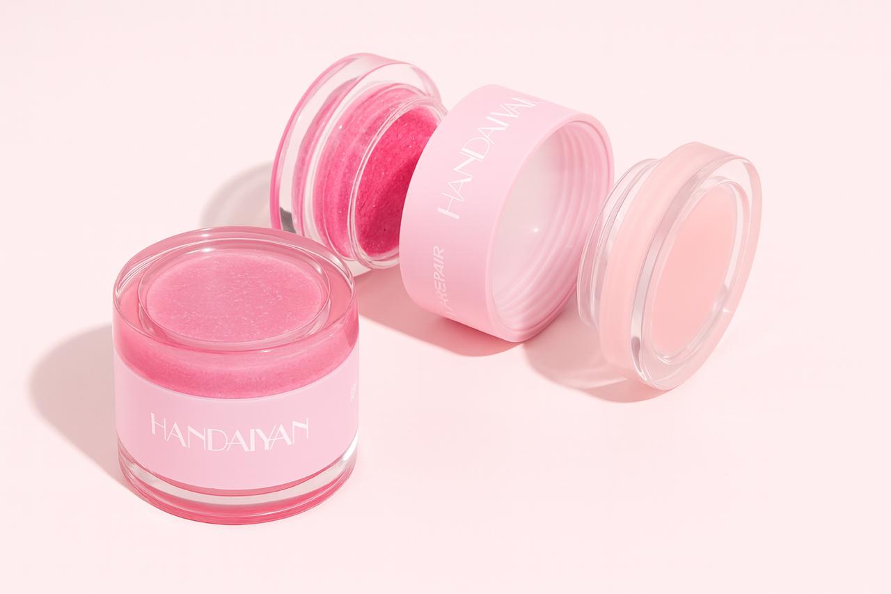 2-in-1 Frosted Lip Balm & Exfoliating Lip Scrub