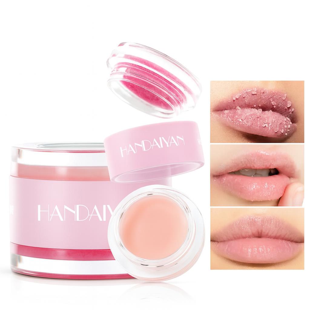 2-in-1 Frosted Lip Balm & Exfoliating Lip Scrub