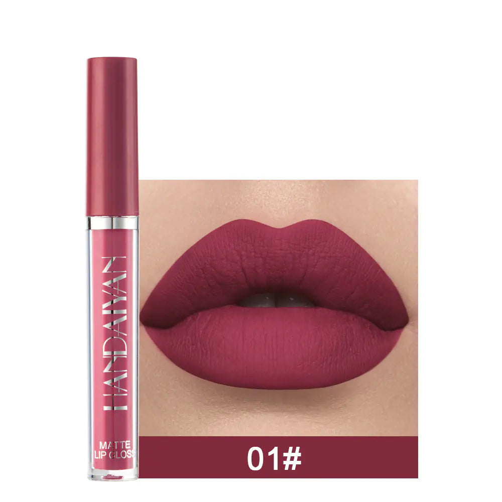Authentic Matte Lip Gloss - Lazy Lipstick & Lip Glaze