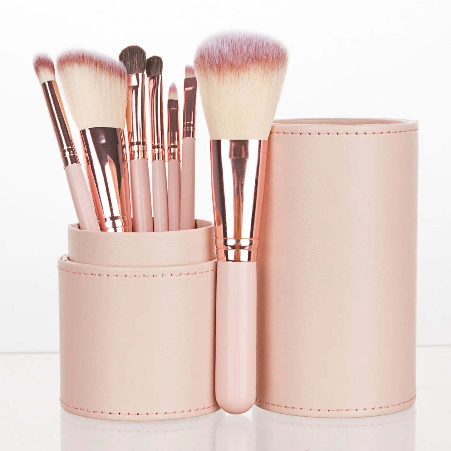 Mini Grape Makeup Brush Set with 7 Brushes