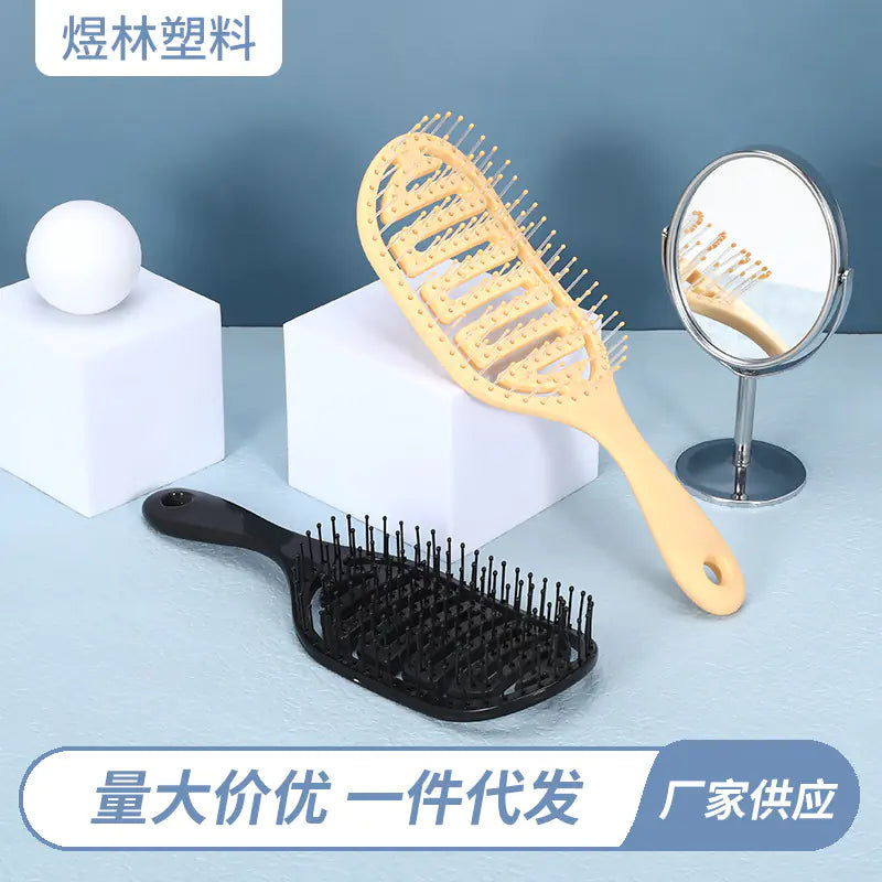 Home Use Curly Hair Styling Massage Comb