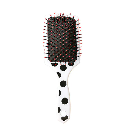 Polka Dot Air Cushion Comb for Long Hair and Curling