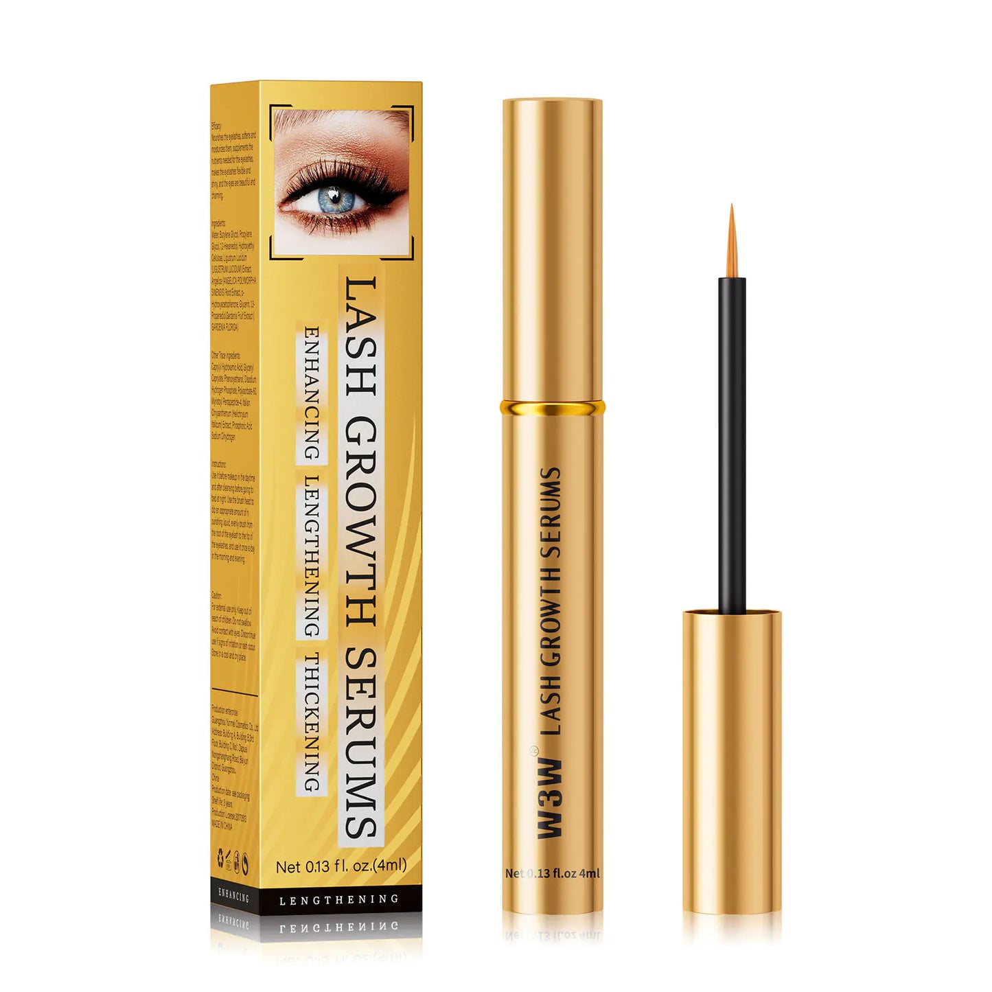 ALIVER Eyelash and Eyebrow Growth Serum for Volume