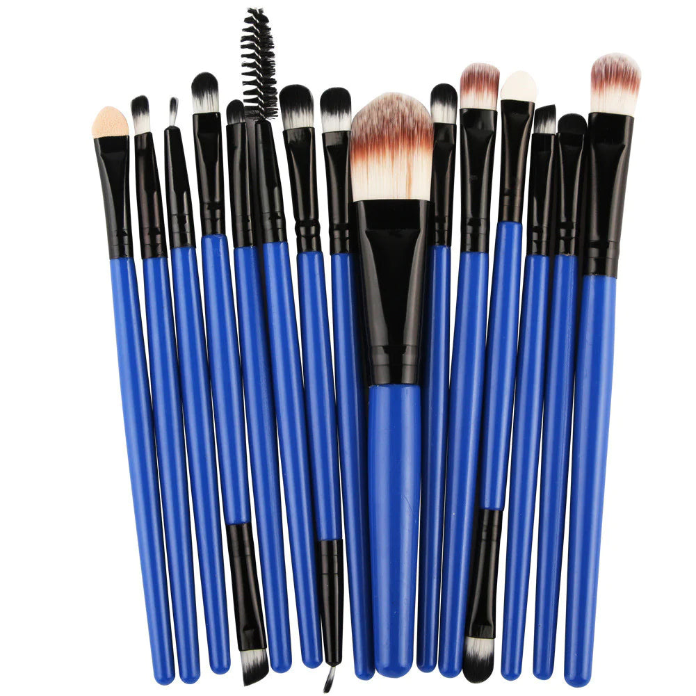 Luxury 15-Piece Professional Makeup Brush Set