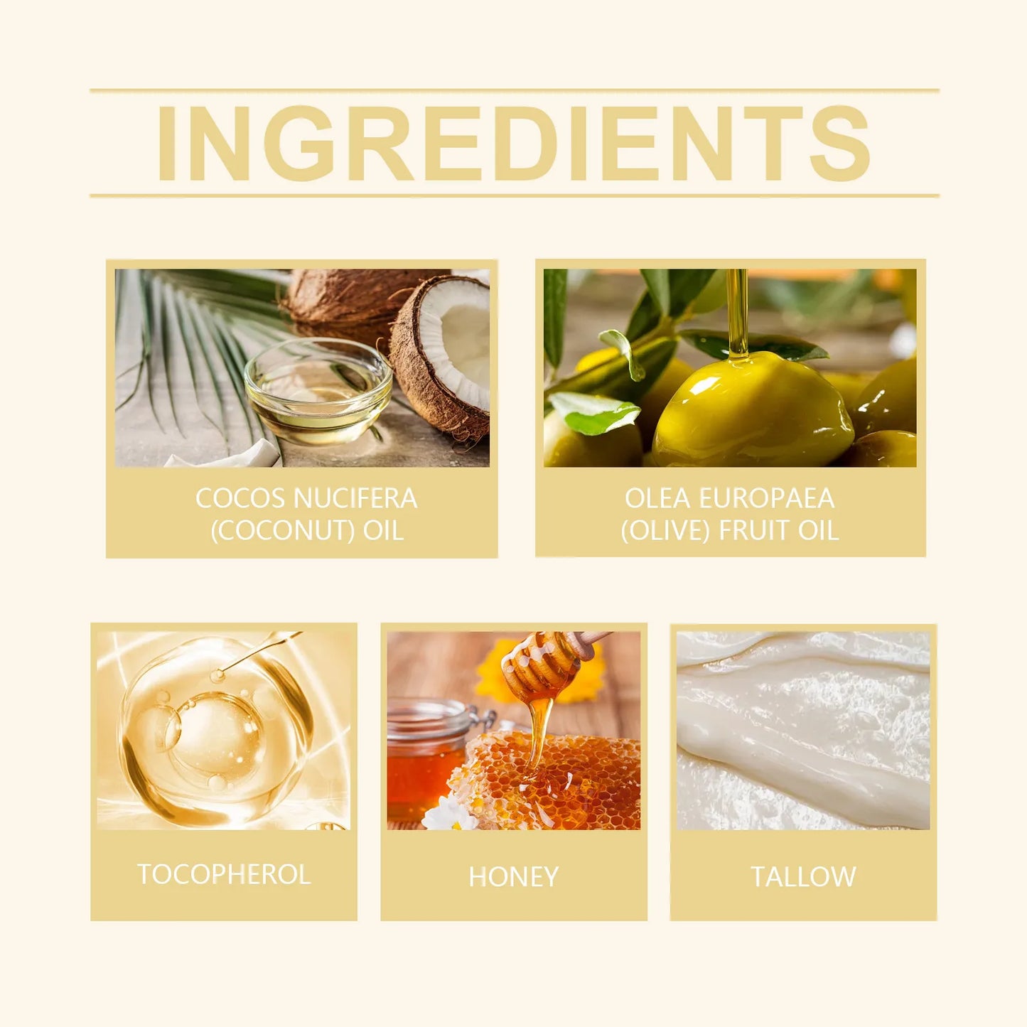OUHOE Tallow Honey Skin Moisturizing Cream