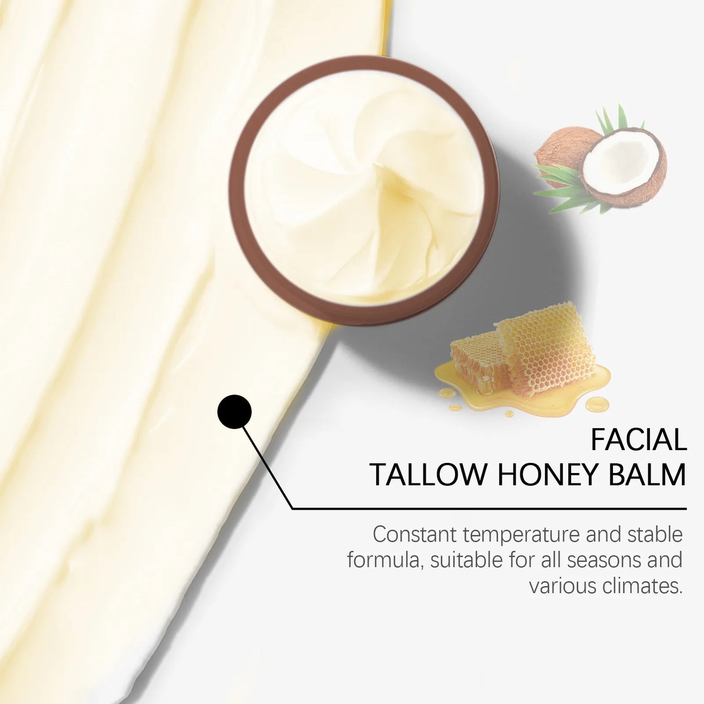 OUHOE Tallow Honey Skin Moisturizing Cream