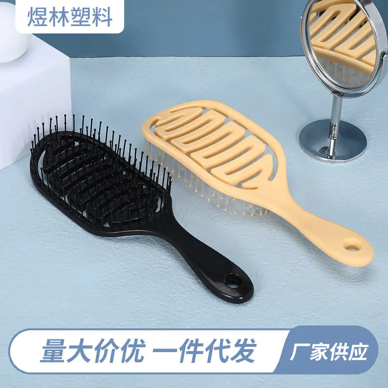 Home Use Curly Hair Styling Massage Comb