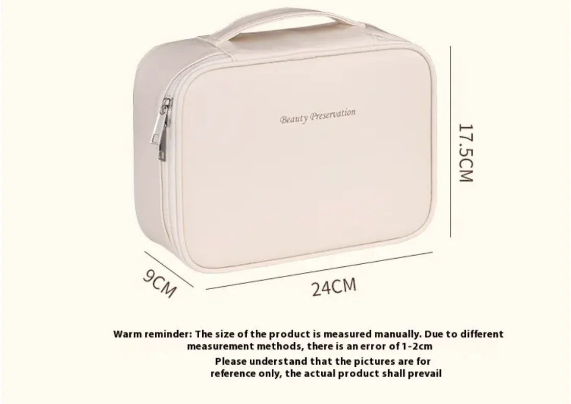 High-Capacity Chic Makeup Organizer