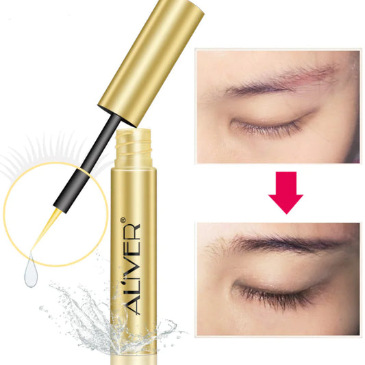 ALIVER Eyelash and Eyebrow Growth Serum for Volume