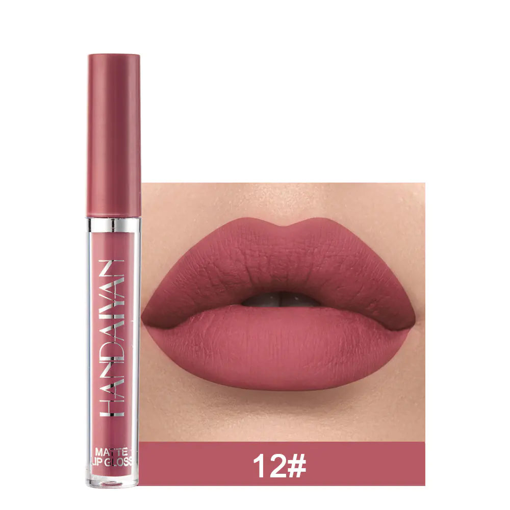Authentic Matte Lip Gloss - Lazy Lipstick & Lip Glaze