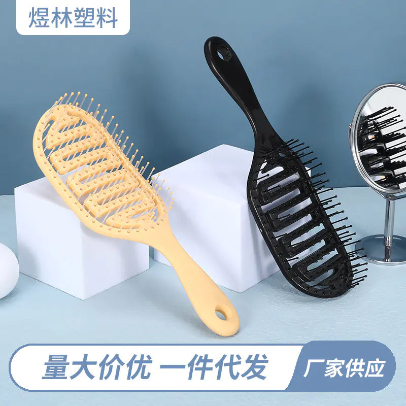 Home Use Curly Hair Styling Massage Comb