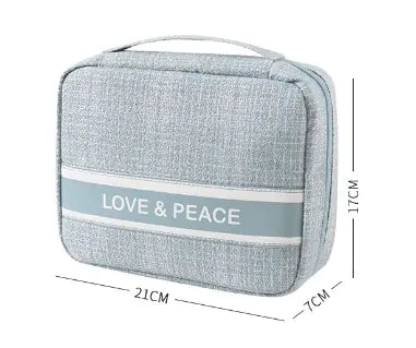 Plaid Chic Travel Cosmetic Case