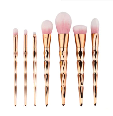Luxury 7-Piece Professional Makeup Brush Set