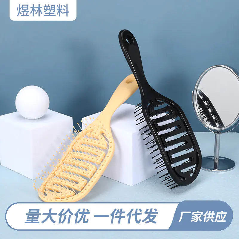 Home Use Curly Hair Styling Massage Comb