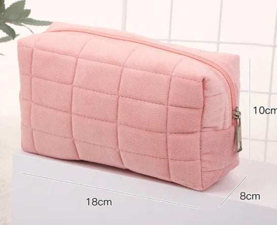 Korean Style Soft Cloud Makeup Bag