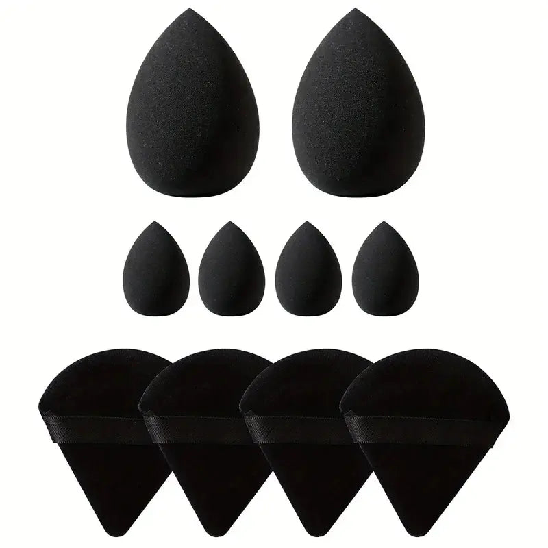 Spa Face Care Headband & Mini Makeup Sponge Set