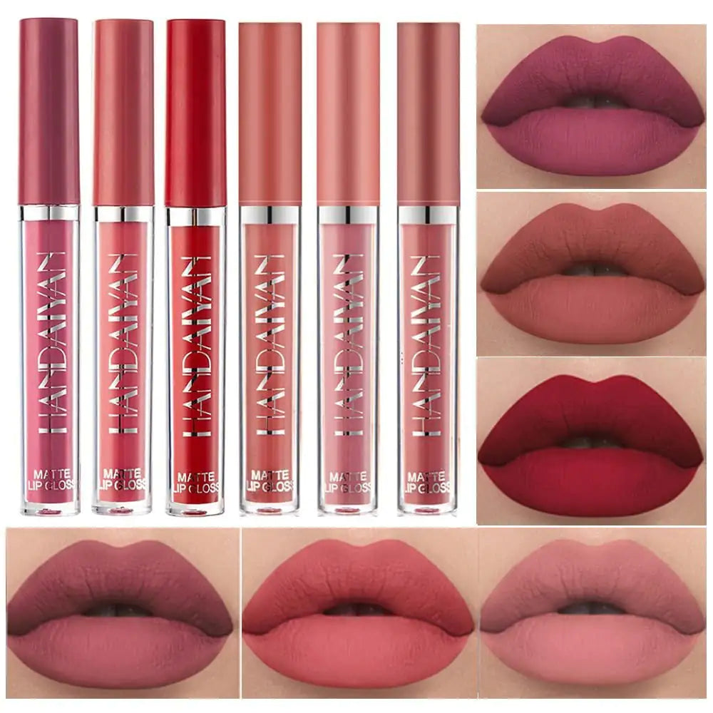 Authentic Matte Lip Gloss - Lazy Lipstick & Lip Glaze